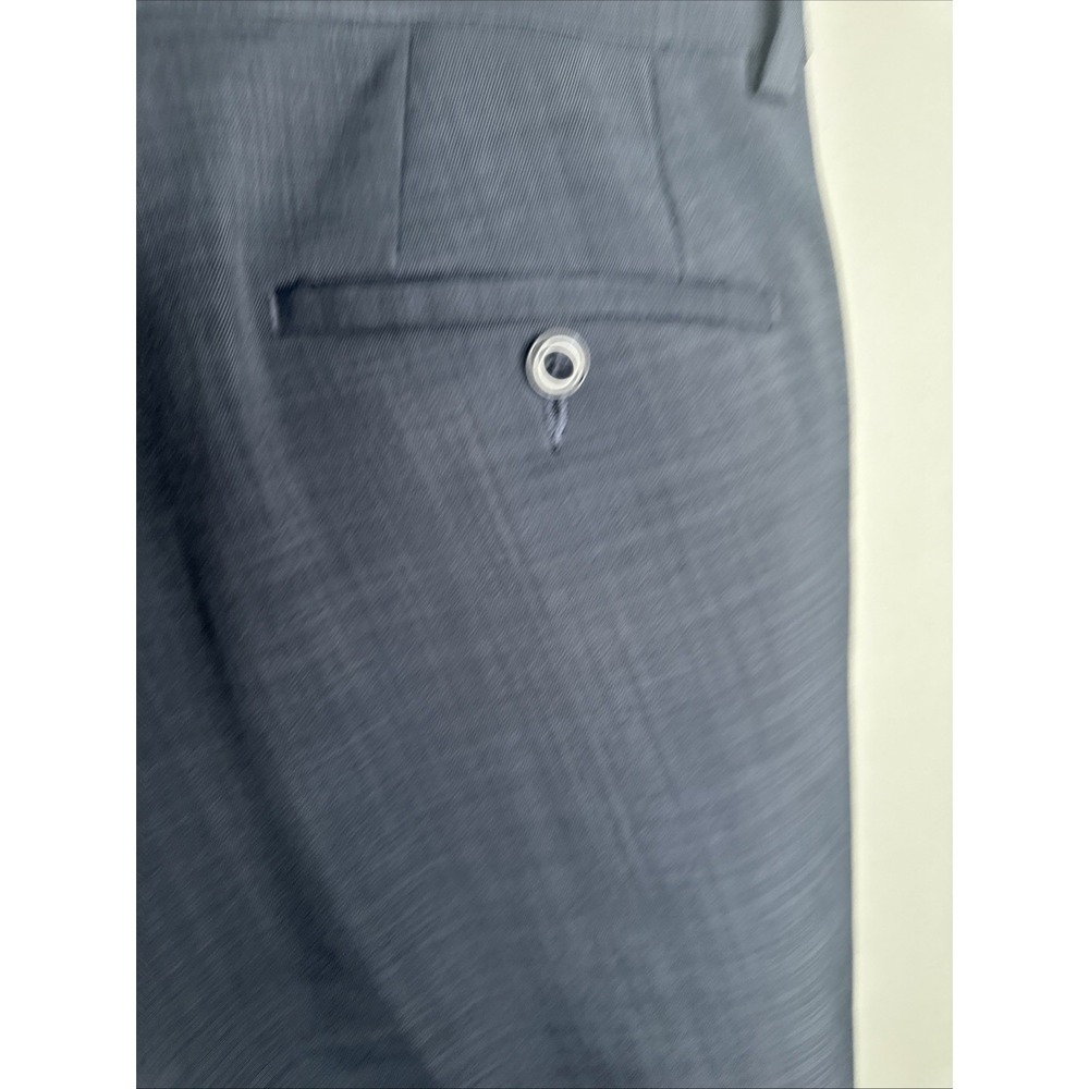 Michael Kors Dress Pants Mens 33Wx30L Blue Dress Pants Classic Slacks - Picture 10 of 15
